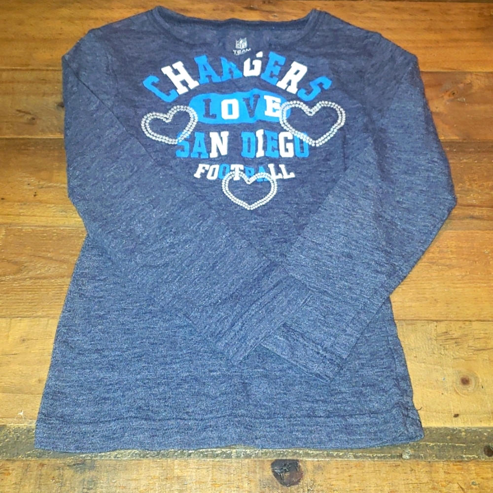 SD Chargers long sleeve tee